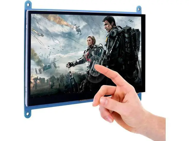 Alt view image 5 of 6 - WERLEO 7 Inch Capacitive Touch Screen TFT LCD Display HDMI Module 800x480 for Raspberry Pi 3 2 Model B and RPI 1 B+ A BB Black PC Various Systems