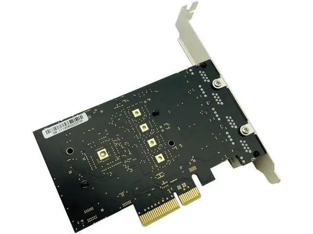 Alt view image 6 of 7 - Network Card RTL8245F Gigabit Ethernet PCI Express PCIE Network card 2.5Gbps LAN Adapter 4 Port RJ45 Network Card for Desktop PC
