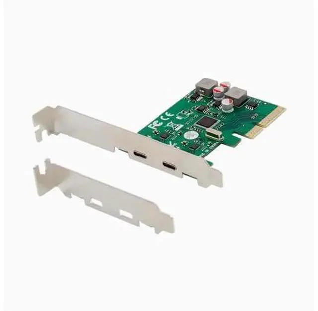 Main image of PCIE to USB 3.1 Type-C Conversion card 2-Port expansion card Desktop ASM1142 No power supply