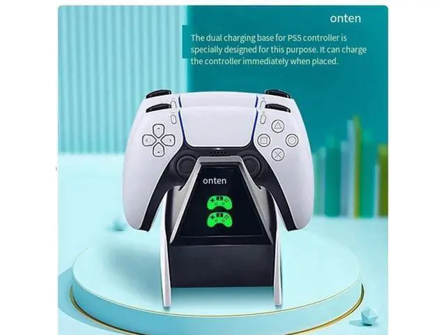 Alt view image 3 of 5 - PS5 controller dock Charger is compatible with the SONY ps5 game console charging dock smart dual dock