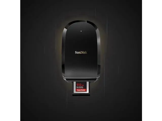 Alt view image 4 of 4 - San-disk CFE CFexpress card reader R5 D6 1dx SLR camera memory card SDDR-F451