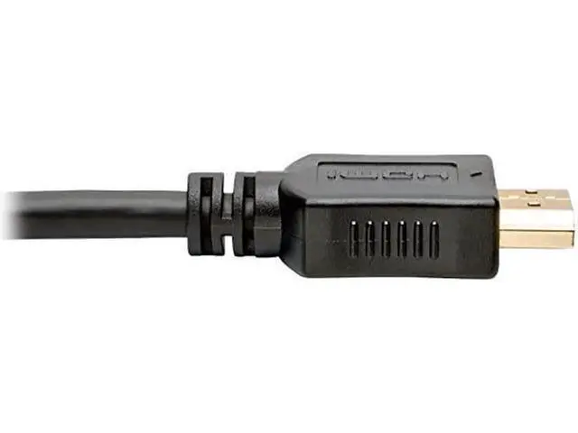 Alt view image 2 of 6 - AOMOPROING HDMI to VGA + Audio Adapter Converter Cable Active Low Profile HD15 + 35mm MM 1080p 60Hz 15ft 15 P566015VGAA