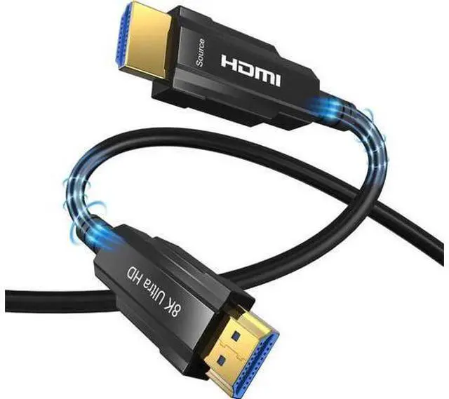 Main image of 8K HDMI 2.1 Fiber Optic Cable 65ft Supports 4K@120Hz, 8K@60Hz, 7680x4320 Resolution, 48Gbps for PS5 PS4 HDTV etc