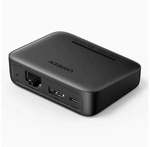 Main image of ugreen printer network sharer service wireless receive automatic no-switch wired usb retrofit wifi module connection LAN share one drag more than one drag two computer print box