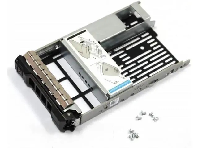 Alt view image 3 of 5 - Aomoproing 2.5" to 3.5" Hard Drive Adapter for PowerEdge T330 T430 T630 T410 T310 R310 3.5INCH HDD Tray Caddy Bracket