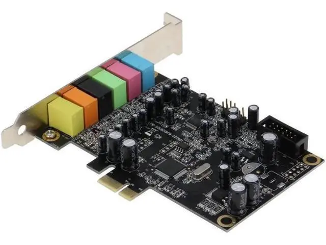 Alt view image 3 of 6 - Aomoproing SE-PCIE-SC-10 High Quality PCIe 7.1 Channel Sound card ( Chip set : CM8828 + CM9882A ) with SPDIF Bracket