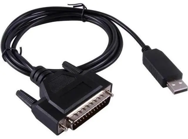 Main image of Aomoproing USB RS232 to DB25 Cable for Fanuc CNC Control Data Transfering Serial Cable Compatible C-232R US-232R