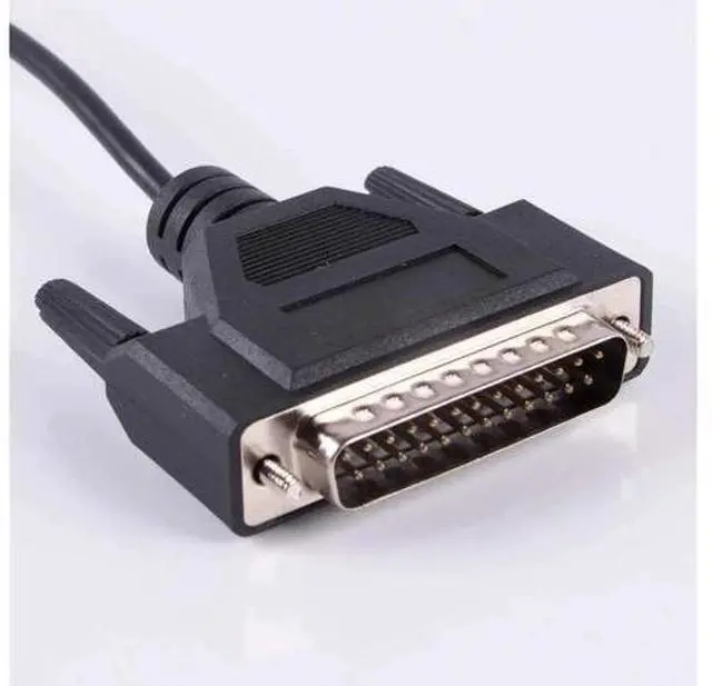 Alt view image 6 of 6 - Aomoproing USB RS232 to DB25 Cable for Fanuc CNC Control Data Transfering Serial Cable Compatible C-232R US-232R