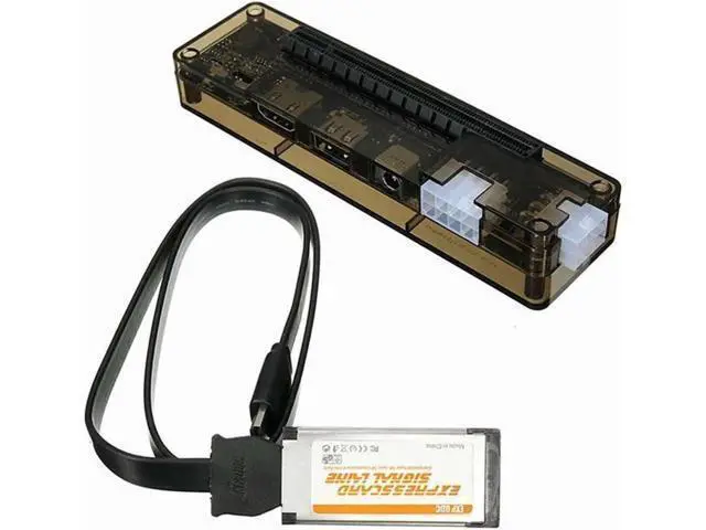 Alt view image 2 of 6 - Express Card Mini PCI-E Version Expresscard V8.0 EXP GDC Beast PCIe PCI-E PCI Laptop External Independent Video Card Dock