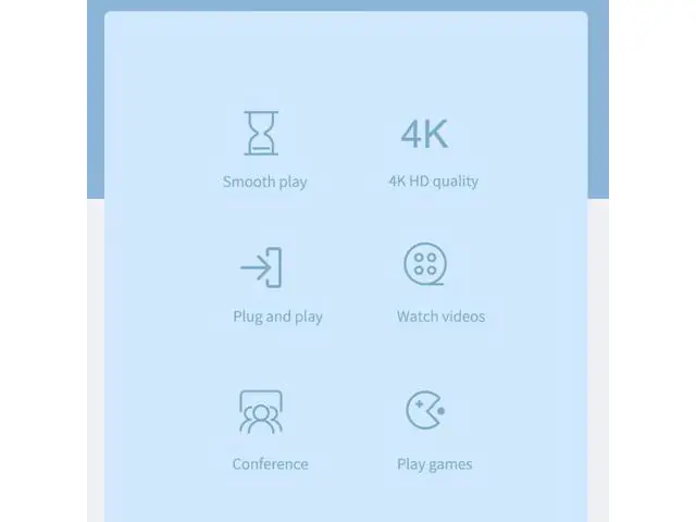 Alt view image 2 of 7 - 4K HD VGA HDMI-compatible Adapter TV Stick Wireless WiFi Display Dongle Screen Mirroring Video Audio Converter