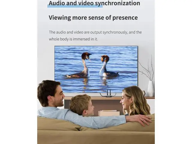 Alt view image 4 of 7 - 4K HD VGA HDMI-compatible Adapter TV Stick Wireless WiFi Display Dongle Screen Mirroring Video Audio Converter