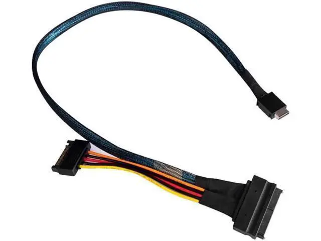Alt view image 6 of 7 - M.2 M-key PCI-E 3.0 to Oculink SFF-8612 host Adapter for PCIe NVMe SSD