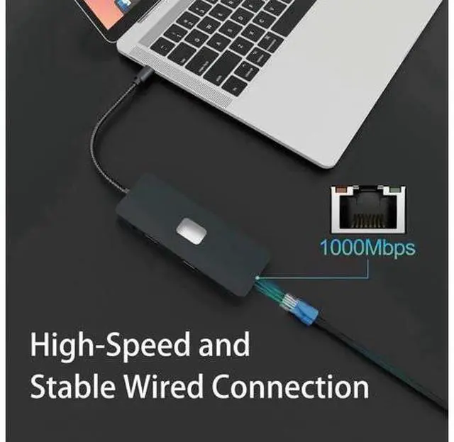 Main image of Type C Docking Station for Laptops, 11 in 1 USB C Docking Station 3 Monitors to 4K HDMI, VGA, DP, USB C Hub Multiport Adapter to 3 * 10Gbps USB 3.2, 1000M Ethernet, PD 100W, SD/TF for Laptops