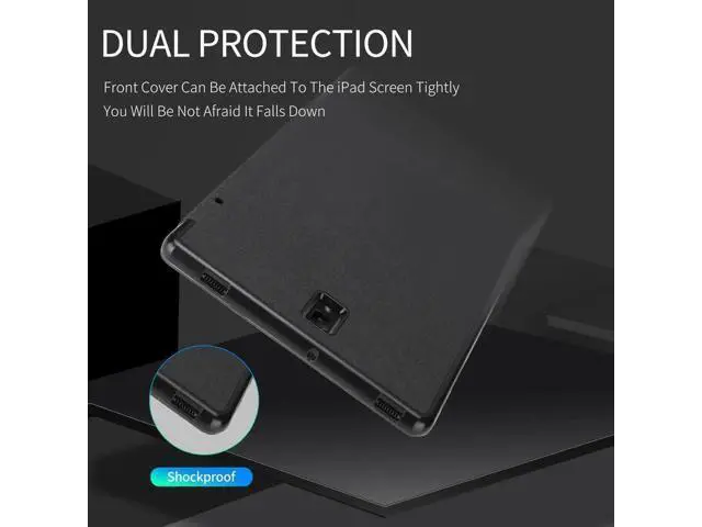 Alt view image 5 of 6 - Case for Samsung Galaxy Tab S4 10.5 Inch 2018 Tablet Model SM-T830 T835 T837 Cover with S Pen Holder Auto Sleep Wake