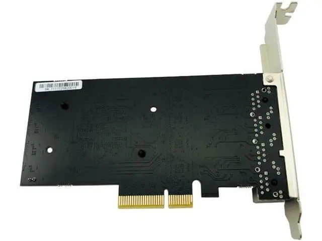 Alt view image 6 of 6 - PCI Express Network Card Adapter 4 Port 2500Mbps Gigabit 10/100/1000Mbps RTL8125B RJ45 Wired Computer PCIE PCI-E 2.5G LAN Dongle