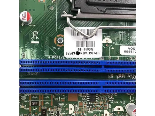 Alt view image 2 of 3 - Desktop Motherboard For PRO 3330MT 3380MT for H61 694617-001 702644-001 Test Good