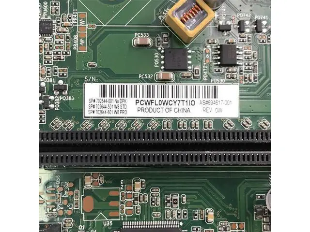 Alt view image 3 of 3 - Desktop Motherboard For PRO 3330MT 3380MT for H61 694617-001 702644-001 Test Good
