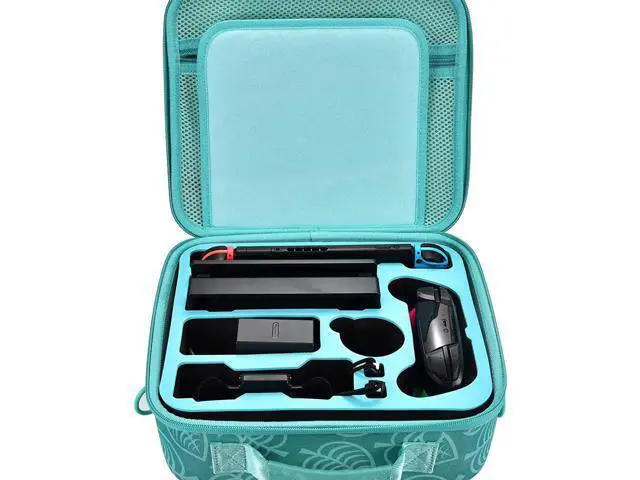 Alt view image 5 of 7 - Nintendo Switch Travel Case, Protective Case with Shoulder Strap Compatible with Nintendo Switch System