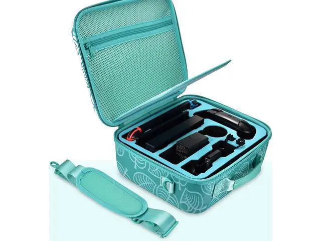 Alt view image 7 of 7 - Nintendo Switch Travel Case, Protective Case with Shoulder Strap Compatible with Nintendo Switch System