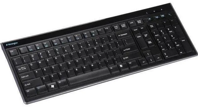 Main image of Ken-sing-ton K72357US Slim Type USB Keyboard Compatible with PC or Mac (Black)