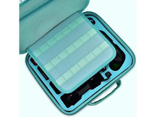 Alt view image 3 of 7 - Nintendo Switch Travel Case, Protective Case with Shoulder Strap Compatible with Nintendo Switch System