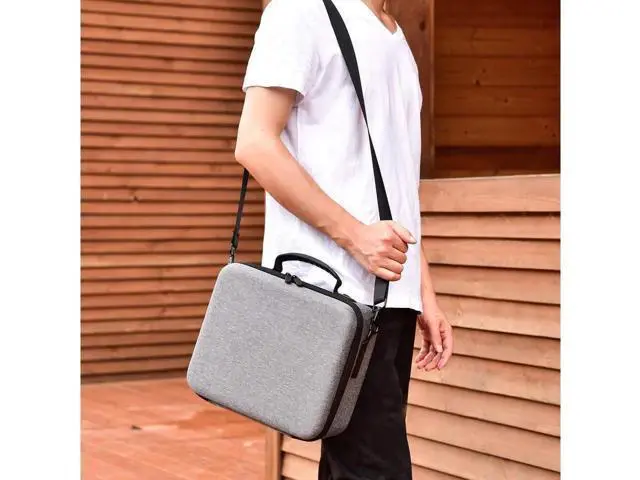 Alt view image 6 of 7 - Deluxe Carry Case for Nintendo Switch, Hard Travel Case Fit Nintendo Switch System and Pro Controller