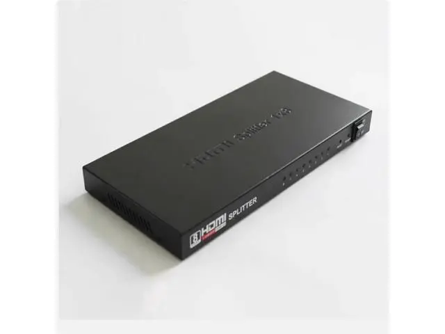 Alt view image 3 of 4 - HDMI HD distributor one into eight out of 1 minute 8 4K30HZ support ultra high-definition video 1080P one minute eight display