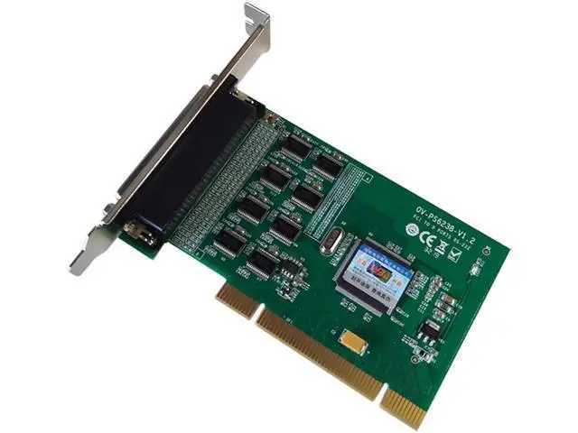 Alt view image 3 of 7 - 8 Ports PCI RS232 COM DB9 Printer Expansion Card Multi Serial Controller Win8 win10