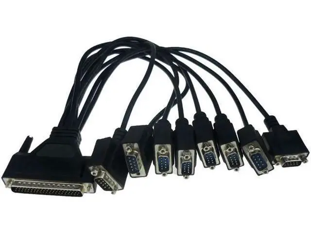 Alt view image 7 of 7 - 8 Ports PCI RS232 COM DB9 Printer Expansion Card Multi Serial Controller Win8 win10