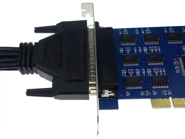 Alt view image 5 of 7 - 8 Ports PCI RS232 COM DB9 Printer Expansion Card Multi Serial Controller Win8 win10