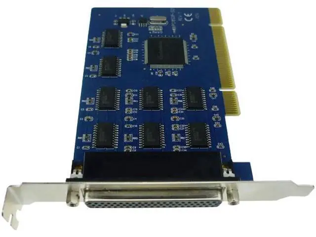 Alt view image 6 of 7 - 8 Ports PCI RS232 COM DB9 Printer Expansion Card Multi Serial Controller Win8 win10