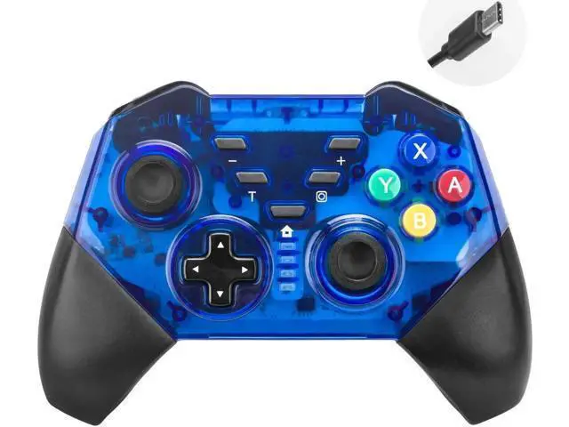 Alt view image 7 of 7 - Werleo Pro Controller for Nintendo Switch Bluetooth Gamepad Joypad Remote Compatible with Nintendo Switch Console