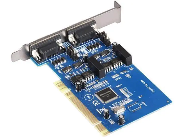 Alt view image 4 of 4 - PCI to 2 Ports RS485/422 PCI Card Optical Isolation Surge protection 1053 Chip