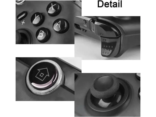 Alt view image 4 of 7 - Werleo Switch Pro Controller Wireless Controller Compatible with Nintendo Switch Supports Gyro Axis Function & Dual Shock