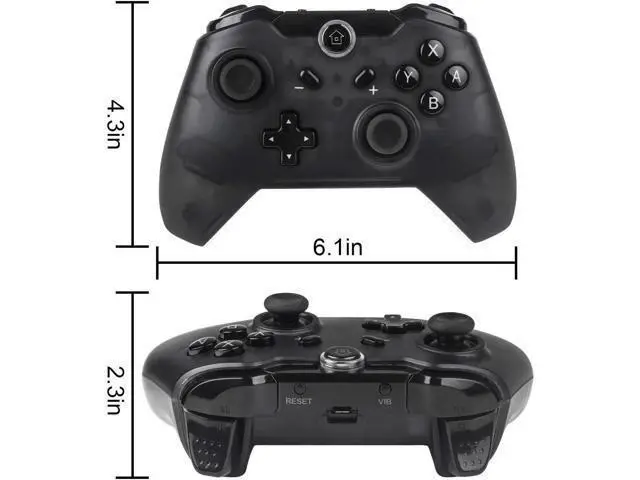 Alt view image 6 of 7 - Werleo Switch Pro Controller Wireless Controller Compatible with Nintendo Switch Supports Gyro Axis Function & Dual Shock