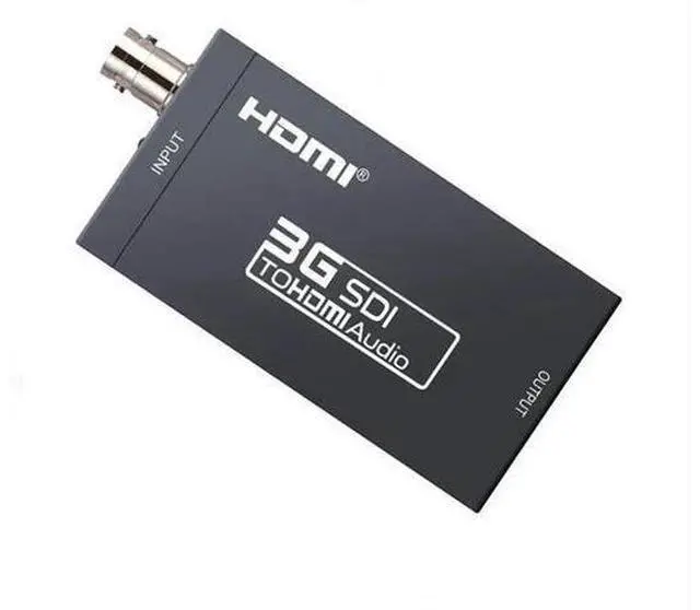 Main image of The SDI to HDMI converter supports high-definition signal input. The SDI converter and HDMI converter have a wide voltage range