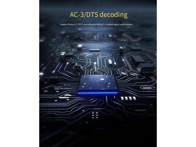 Alt view image 7 of 7 - 5.1 Audio decoder Digital Audio Converter DTS/AC3 Dolby Decoder SPDIF input to 5.1CH