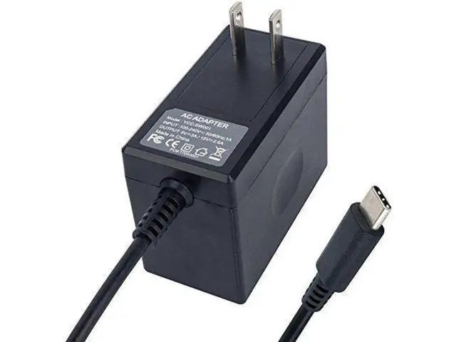 Alt view image 6 of 6 - Nintendo Switch AC Adapter - Nintendo Switch Charger with 5 FT Power Supply Cord and Type C Fast Charging kit - 15V 2.6A AC Adapter for Nintendo Switch Supports TV Mode and Dock Station