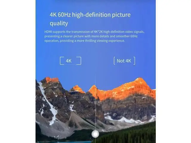 Alt view image 4 of 7 - 4K60hz Type-C to HDMI cable high-definition screen mirroring device PD3.0 power supply The line is 1.8 meters long