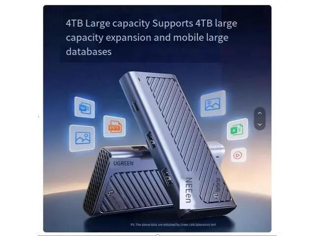 Alt view image 4 of 6 - m2 SSD box nvme/sata dual protocol typec External usb3.2 Mobile m.2 docking station