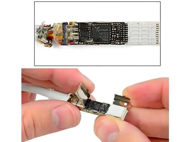Alt view image 6 of 7 - Aomoproing 0.5m Thunder Bolt 2 Port to Thunder Bolt 2 Male to Male Video Data Cable for Mac Air Pro 2013 2014 2015 (50cm)