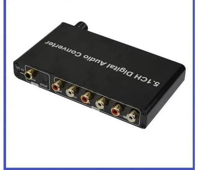 Alt view image 4 of 7 - 5.1 Audio decoder Digital Audio Converter DTS/AC3 Dolby Decoder SPDIF input to 5.1CH