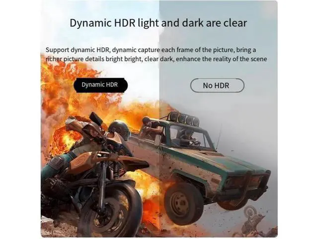 Alt view image 5 of 7 - DP1.4 to HDMI 2.1 adapter 8K HD 144hz desktop computer graphics card External TV projector Expanded display video 4k connection converter 25CM
