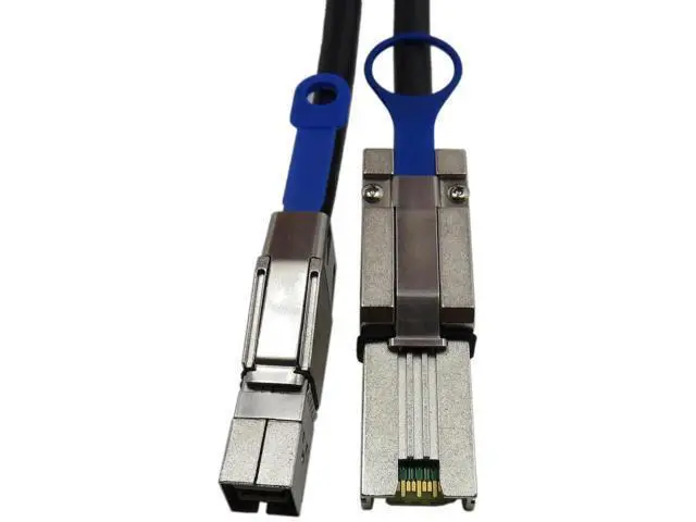 Alt view image 4 of 7 - Aomoproing External HD Mini SAS SFF-8644 to SFF-8088 2m 6.6FT Cable