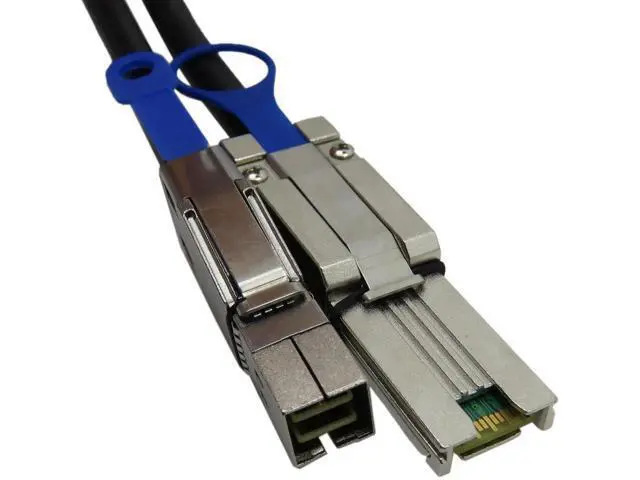 Alt view image 6 of 7 - Aomoproing External HD Mini SAS SFF-8644 to SFF-8088 2m 6.6FT Cable