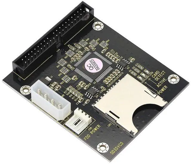Main image of SD SDHC SDXC MMC to 3.5" 40Pin Male IDE Adapter Card SD Memory Card to IDE Hard Disk Drive Adapter