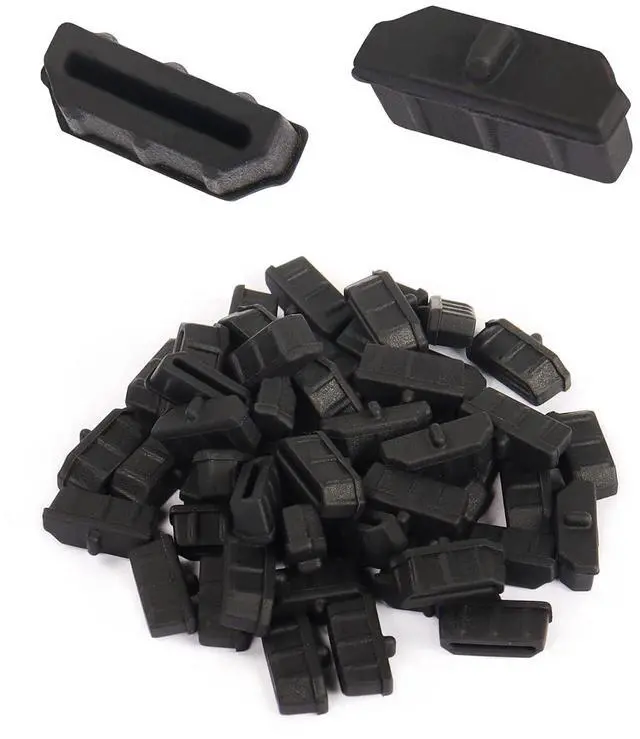Main image of 50pcs HDMI Anti Dust Cap Cover Plugs HDMI Female Dustproof Plug Soft Silicone Protector for TV,Computers,etc.