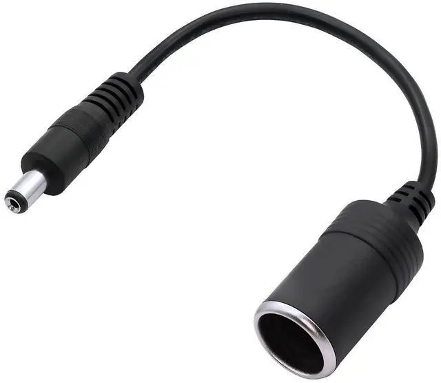Main image of 12/24V Cigarette Lighter Power Supply Cable DC 5.5mm x 2.1mm Male to Female Cigarette Lighter Plug Adapter for Car Charger,Car Refrigerator,Car Air Pump etc(1ft 30cm)