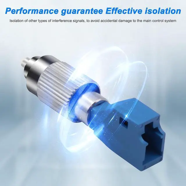 Alt view image 6 of 7 - LC to FC Fiber Optic Adapter FC/APC Male to LC/UPC Female Single Mode Simplex Hybrid Optical Adapter Converter Connector for Network Internet -2 Pcs