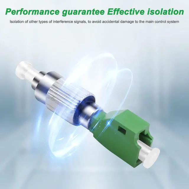 Alt view image 5 of 6 - LC to FC Fiber Optic Adapter FC/UPC Male to LC/APC Female Simplix Hybrid Optical Adapter Converter Connector for Network Internet -2 Pcs
